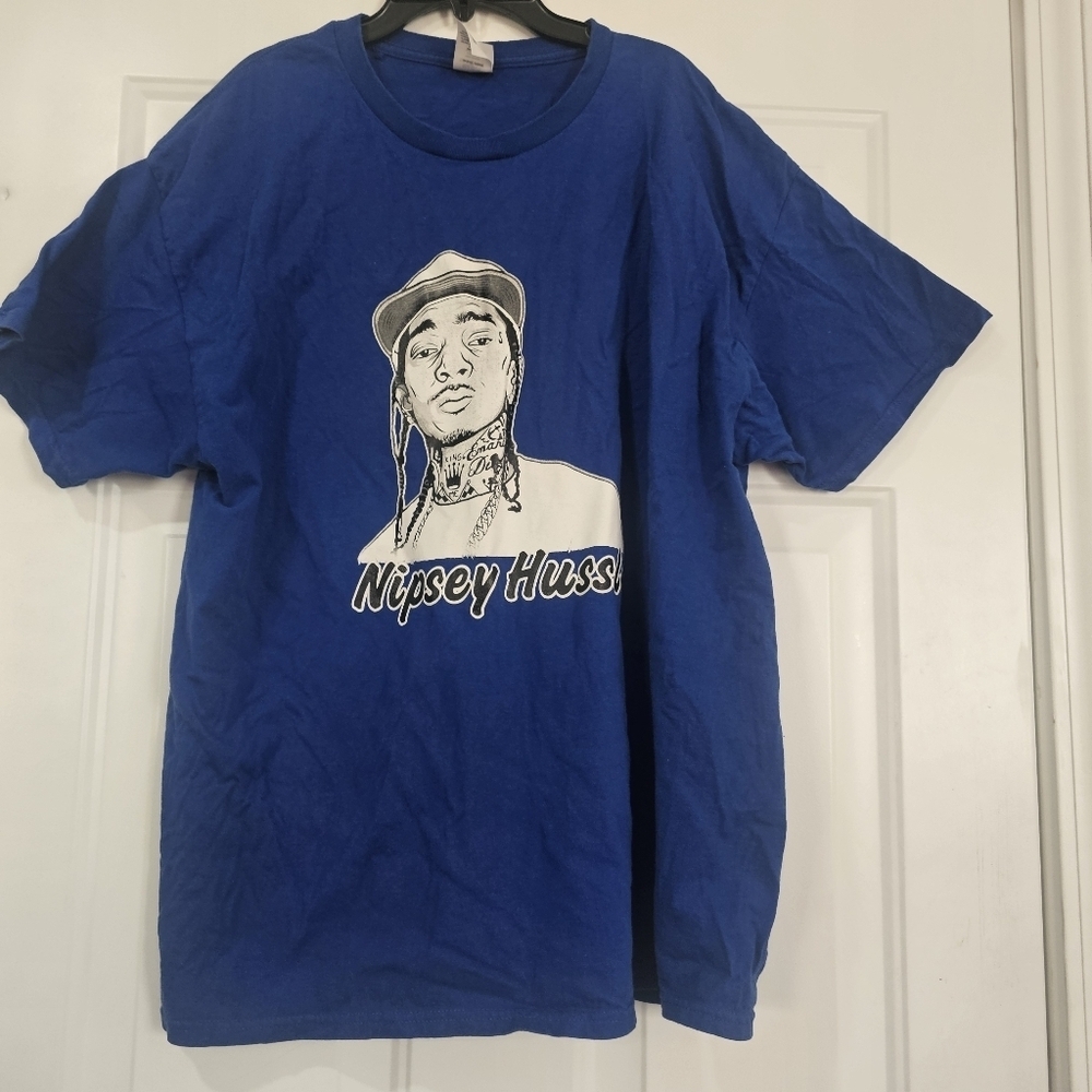 Nipsey Hussle T Shirt Size XL With A Quote On The Back